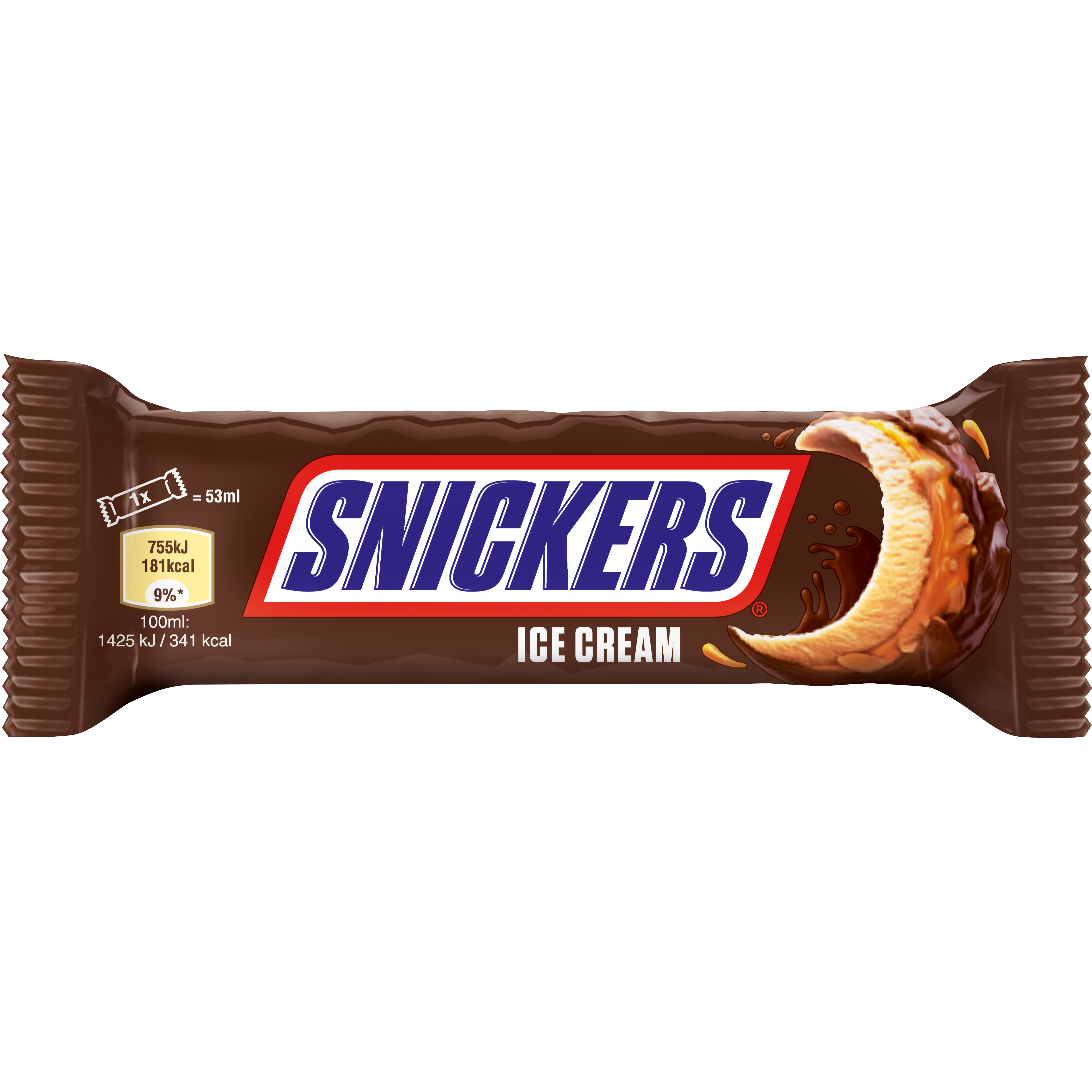 SNICKERS melkchocolade ijs reep